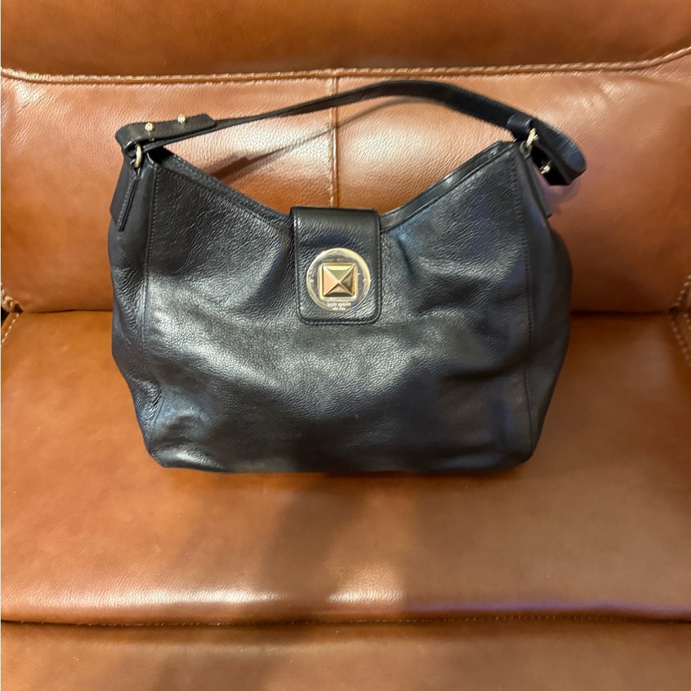 Black Leather Women's Bag Authentic Kate Spade New York
